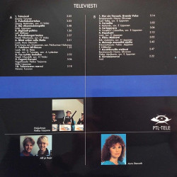 PTL-TELE mainoslevy 1988 PTLP 002 Televiesti Sinetti-Seitsikko Second hand LP