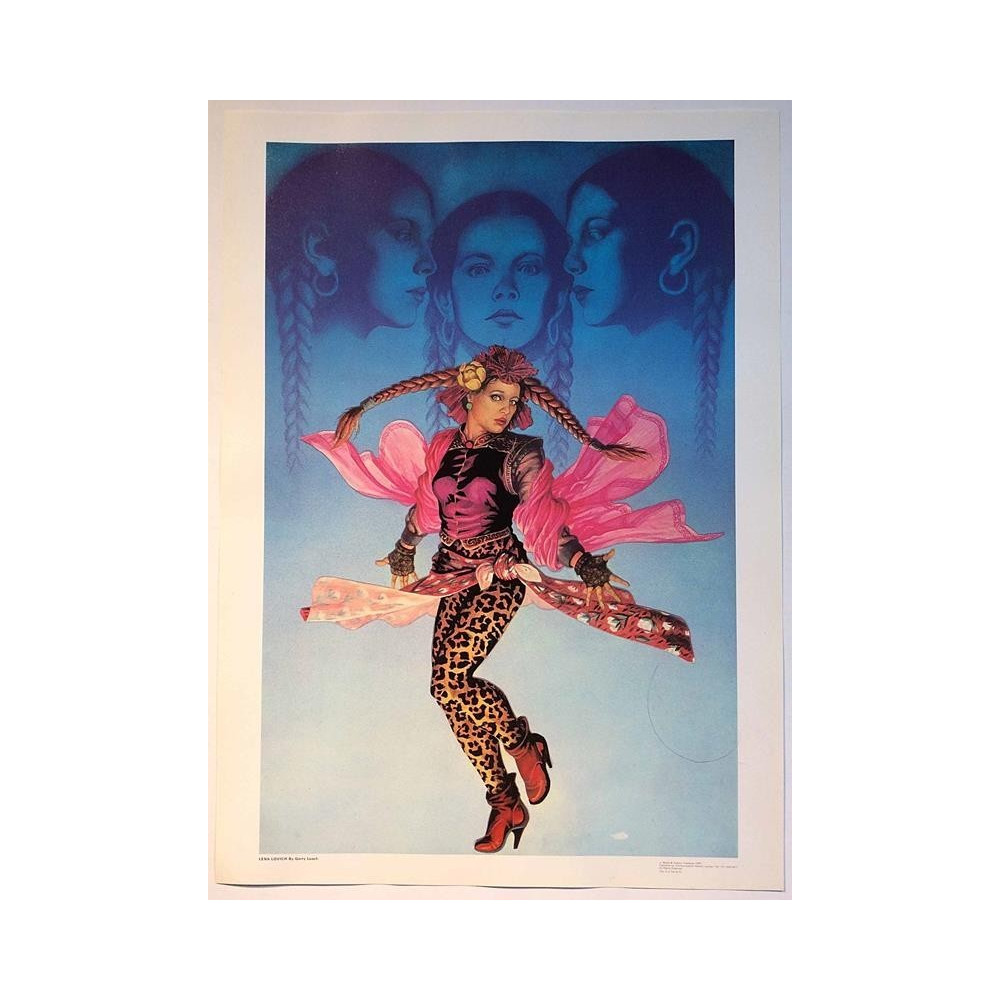 Lovich Lena 1979 NO. 9 OF SERIES A By Garry Leach oanvänt poster