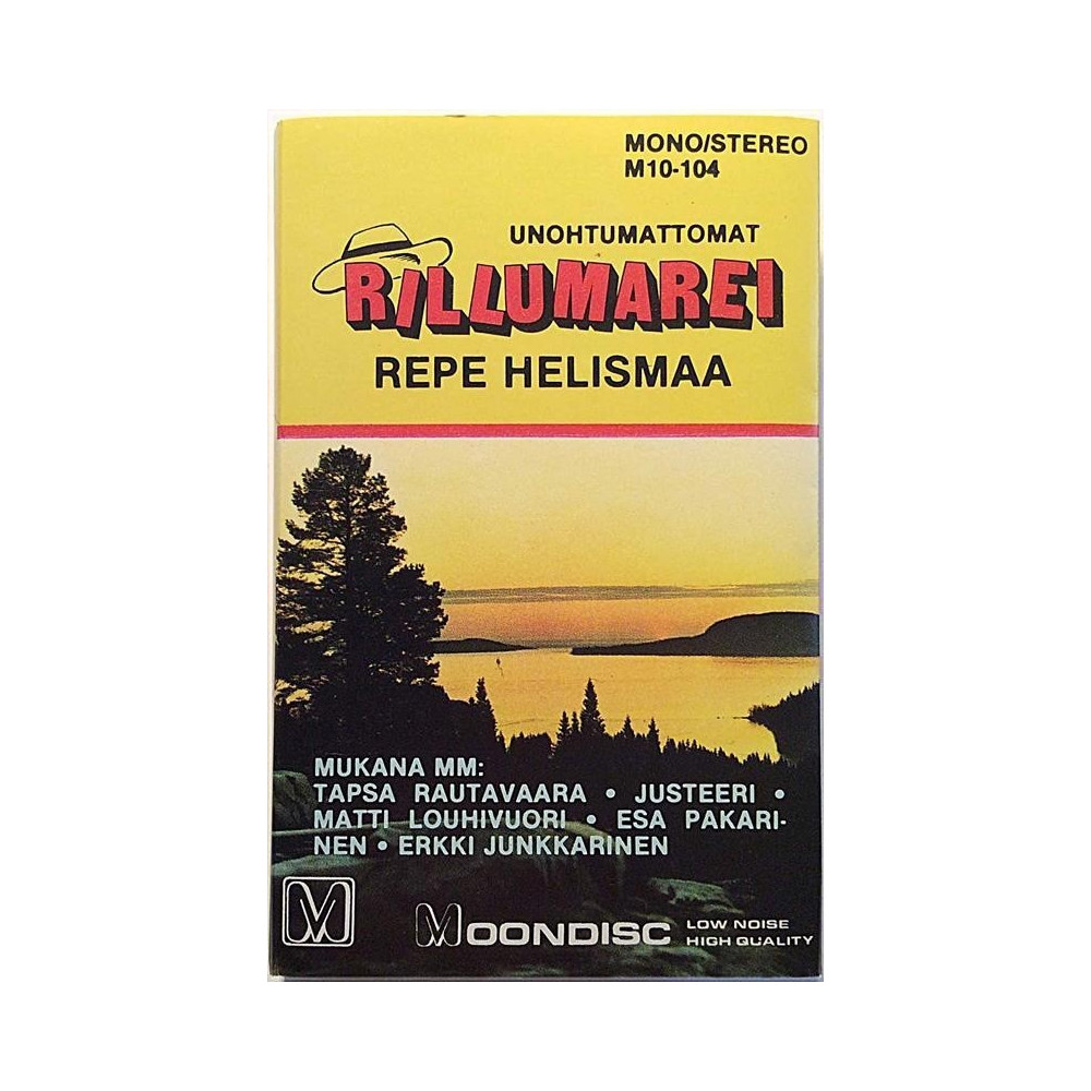 Helismaa Repe 1979 M 10-104 Rillumarei unohtumattomat c musikkassett 