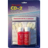 Discwasher CD-2 CD Scratch remover 1991 FG 1163 Puhdistusliina ja tikut, 30ml puhdistusneste + Accessories