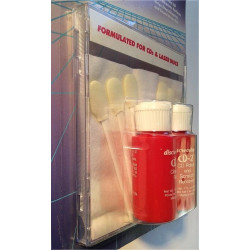 Discwasher CD-2 CD Scratch remover 1991 FG 1163 Puhdistusliina ja tikut, 30ml puhdistusneste + Accessories