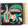 Levykansio 7” vinyylisingleille 1970’s  21cm x 21cm x 4cm, coctail, 20:lle levylle Tillbehör