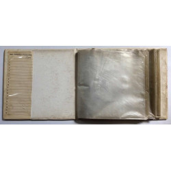 Levykansio 7” vinyylisingleille 1970’s  21cm x 21cm x 4cm, coctail, 20:lle levylle Tillbehör