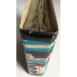 Levykansio 7” vinyylisingleille 1970’s  21cm x 21cm x 4cm, coctail, 20:lle levylle Tillbehör