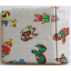 Levykansio 7” vinyylisingleille 1970’s  21cm x 21cm x 6cm, kuvat, 24:lle levylle Accessories