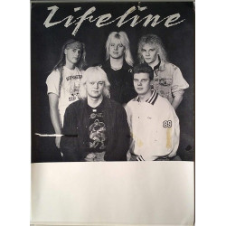 Lifeline : Keikkajuliste 29cm x 42cm - Used Poster