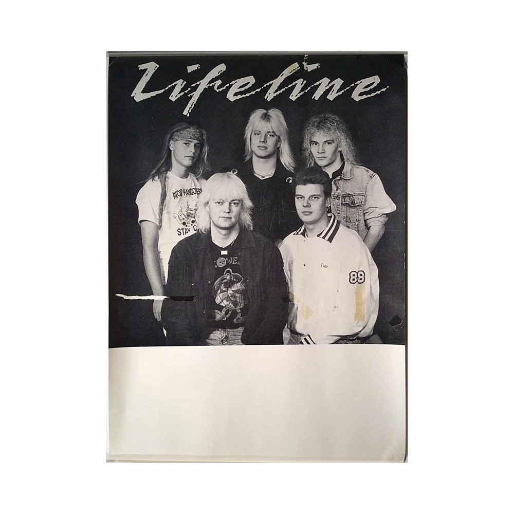 Lifeline : Keikkajuliste 29cm x 42cm - Used Poster