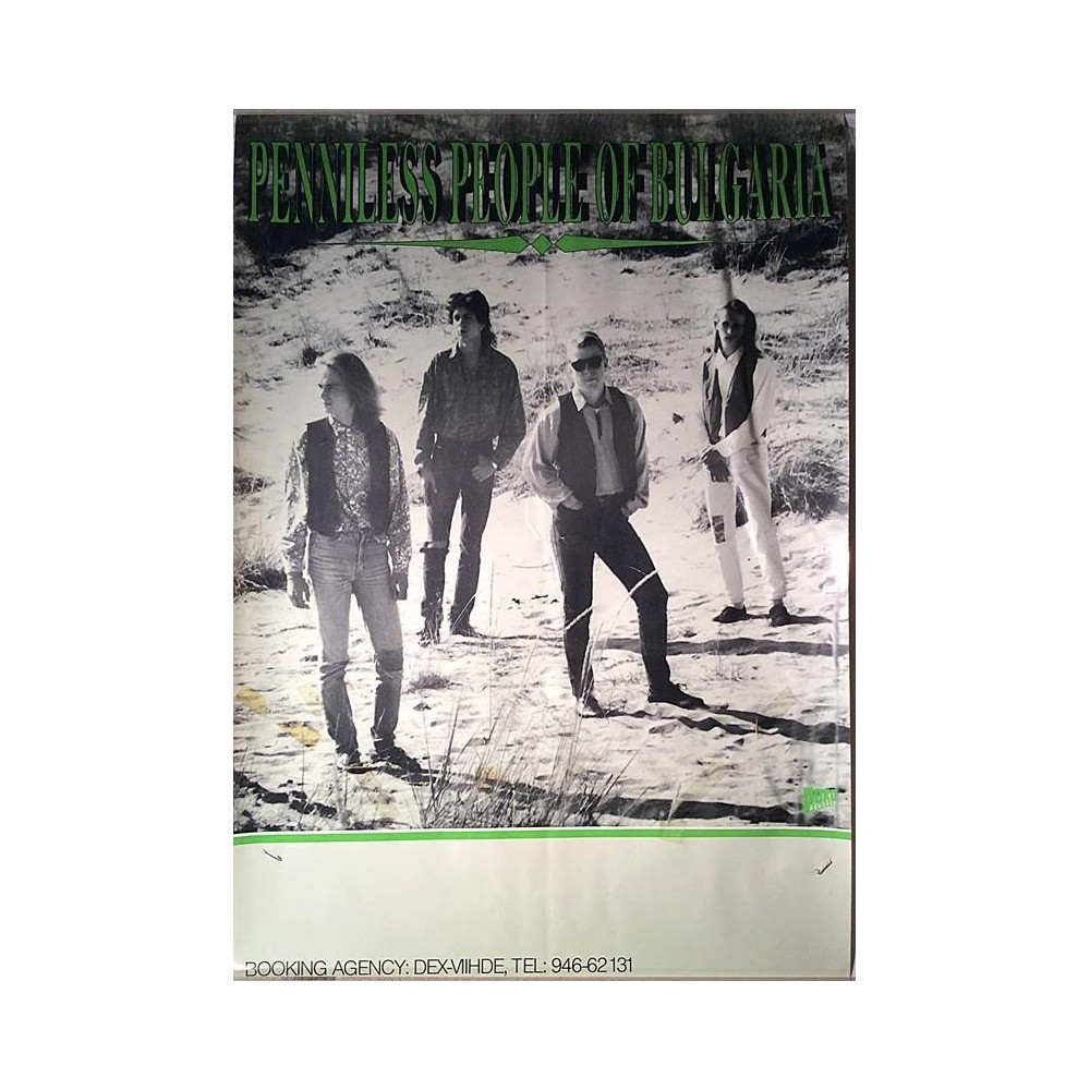 Penniless People Of Bulgaria : Keikkajuliste 40cm x 58cm - Used Poster