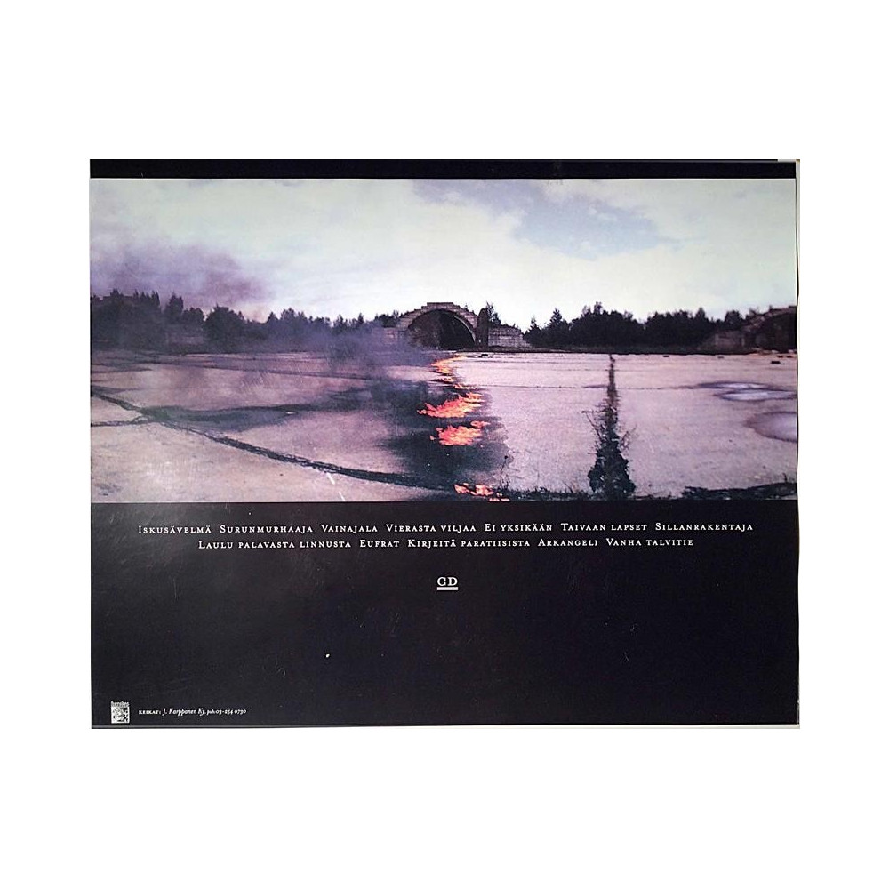 CMX, Vainajala : julisteen yalaosa 49cm x 40cm - Used Poster