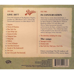 BOLAN MARC& T-REX :  Live 1977 + In Conversation 2CD  1977 70L EDSEL tuotelaji: CD