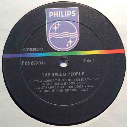 Hello People 1968 PHS 600-265 Hello People -68 LP ingen omslag
