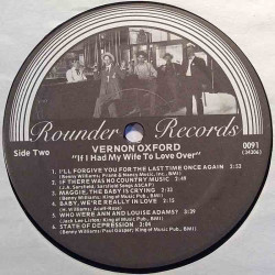 Oxford Vernon 1989 0091 If I Had My Wife To Love Over vinyl LP no cover