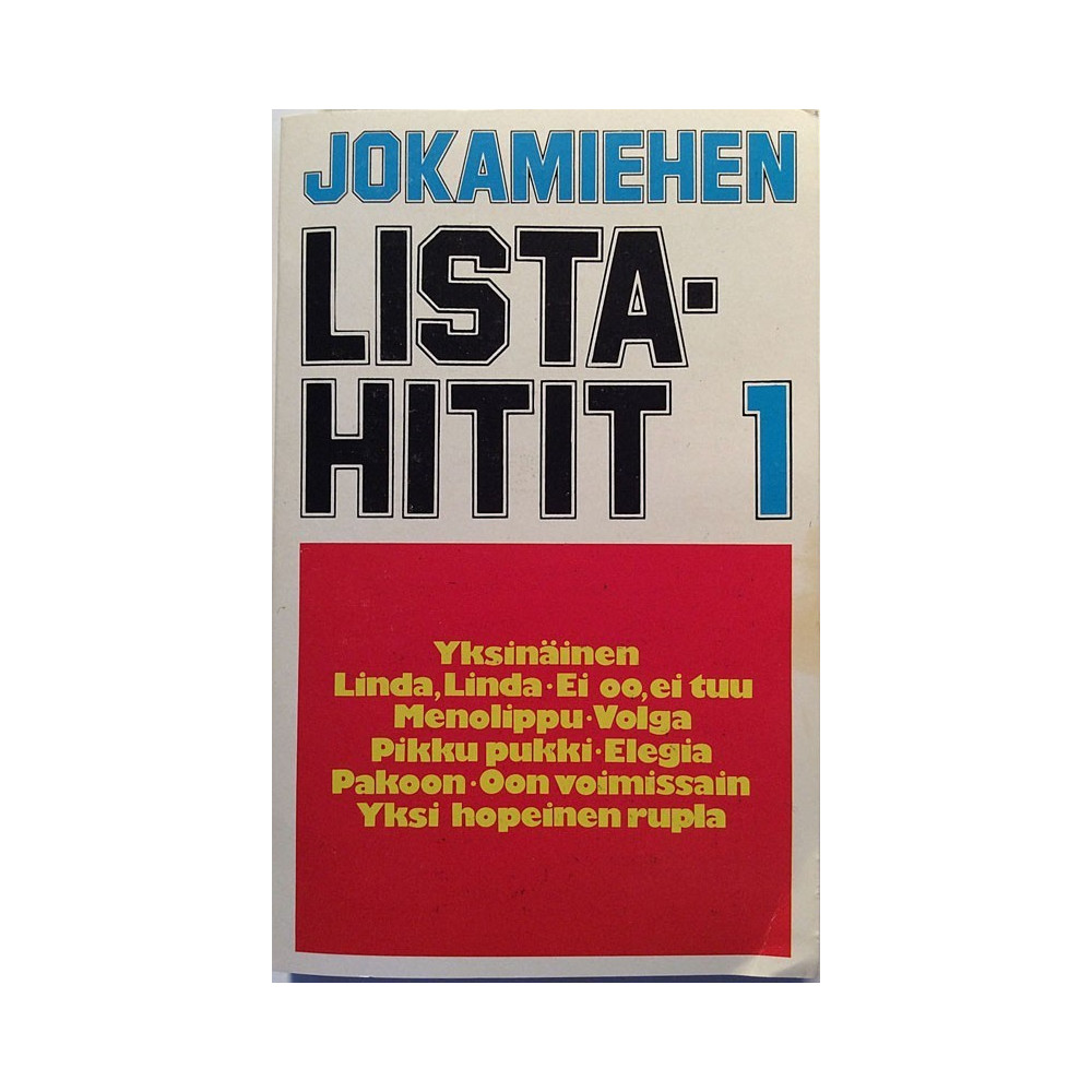 Eri esittäjiä 1979 MK 123 Jokamiehen listahitit 1 c music cassette