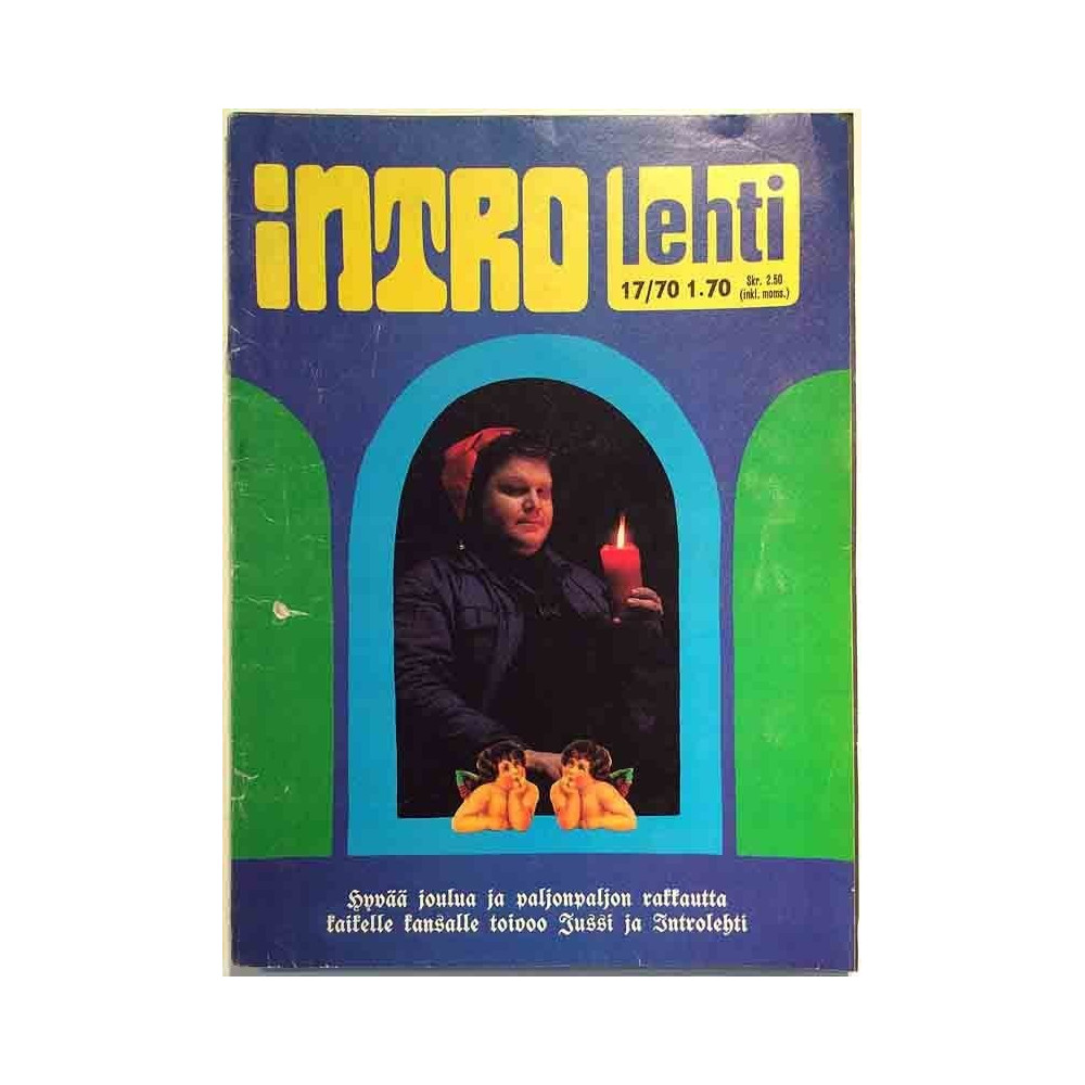 Intro 1970 No:17 Remu, Kalevala, Led Zeppelin, Tommy Salmelainen HIFK musiikkilehti