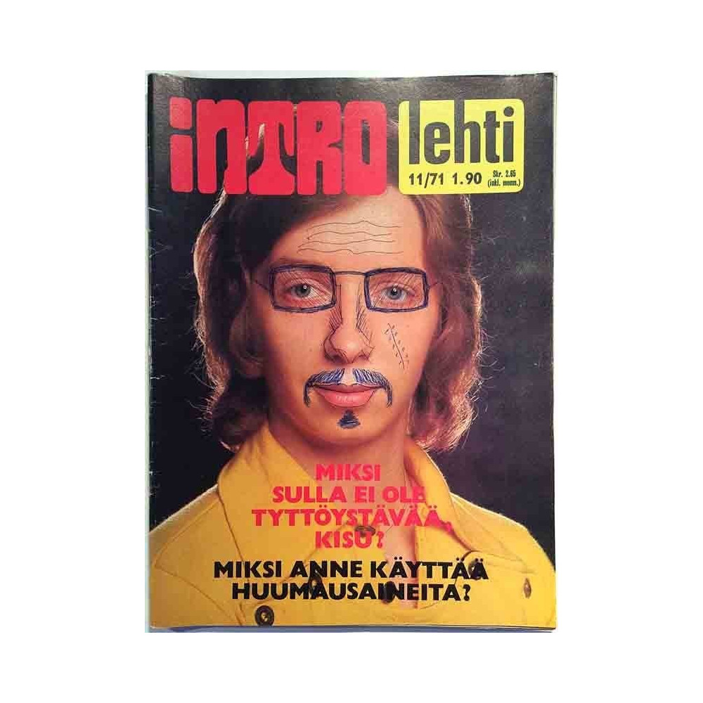 Intro 1971 11/71 Jarno Sarjanen, Matthews, Medicine Head musiikkilehti