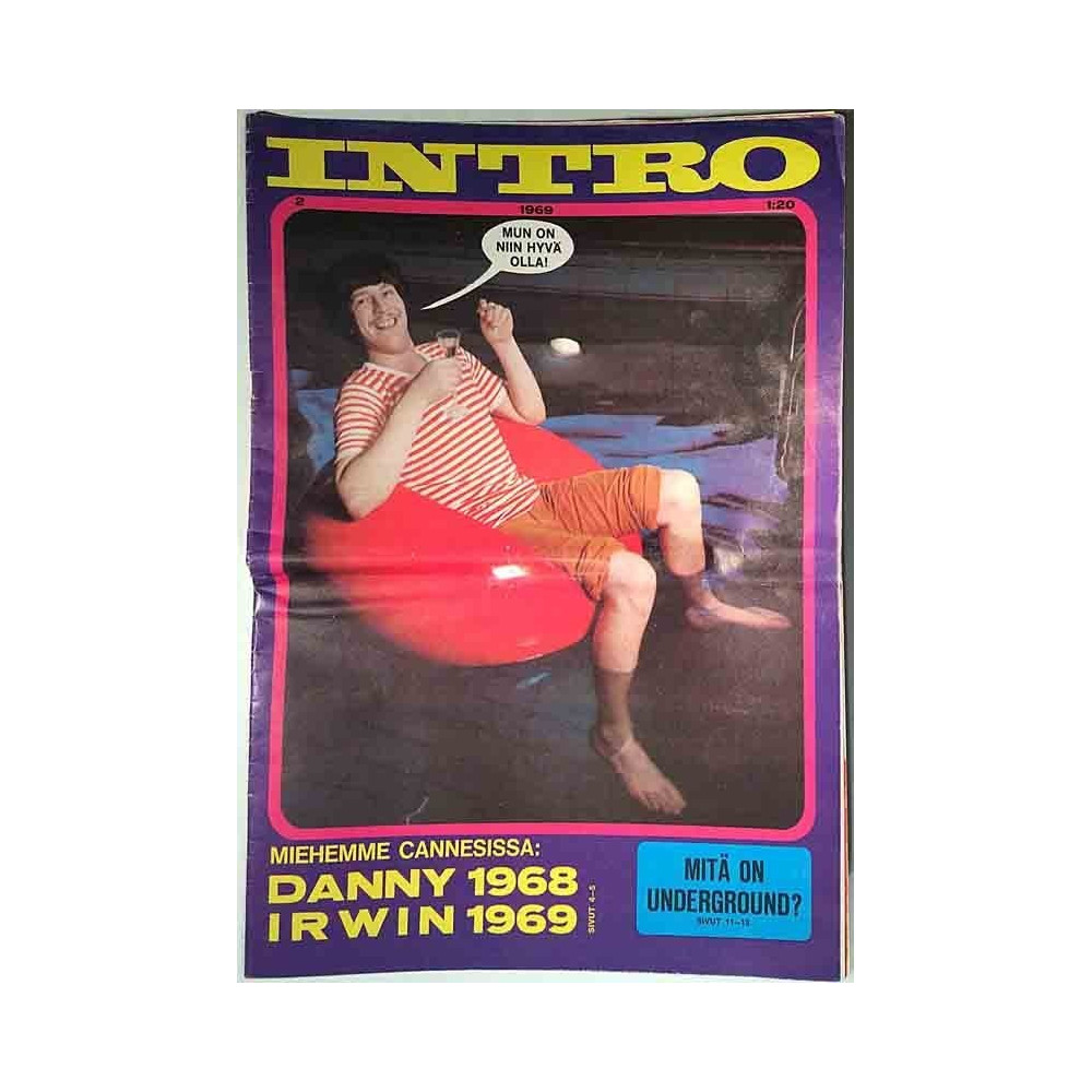 Intro : Irwin Goodman, Markku Into, Jarkko Laine, Spede Pasanen, Soulset - begagnade magazine musik