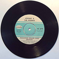 Johnny 1965 KS 579 Kaikki Ruoka Maittaa / Rakastuin Sinuun Liian Helposti second hand single