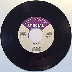 Virginia Vee 1972 SPS 1 Let's Go Away / The Night second hand single