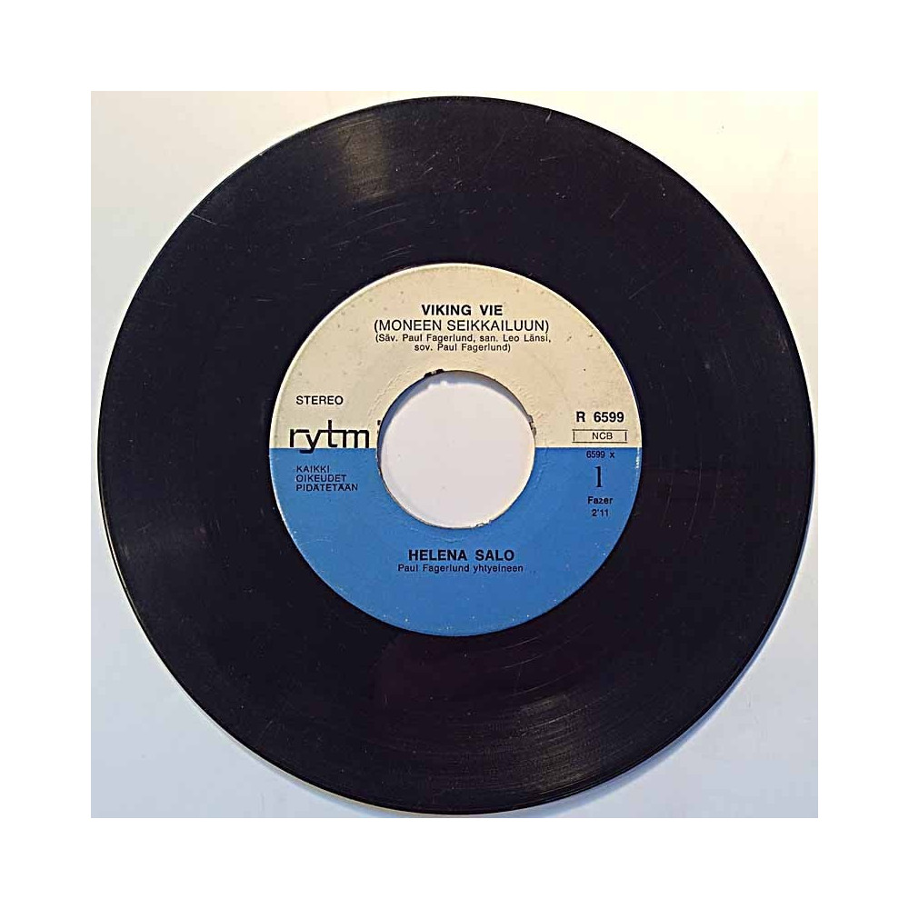 Salo Helena 1975 R 6599 Viking Vie / Kom Ombord second hand single
