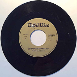 Saaresaho Taisto 1981 GDS 278 Iltarusko hohtaa / Kun vuodet on vierineet pois second hand single