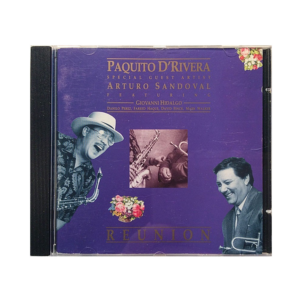 Paquito D'Rivera, guest Arturo Sandoval 1991 15805-2 Reunion Used CD