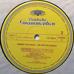 Herbert von Karajan 1988 423 804-1 The Essential 2LP vinyl LP no cover