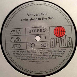 Levu Vanua: Little Island In The Sun  kansi Ei kuvakantta levy EX kanneton LP