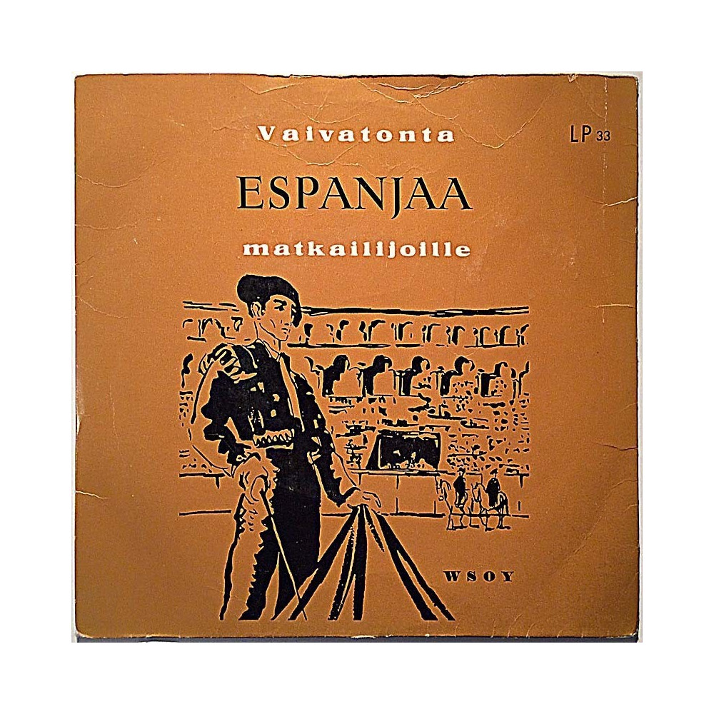 Vieraan kielen oppikurssi 1972 EH 5 vaivatonta ESPANJAA matkailijoille begagnad singelskiva