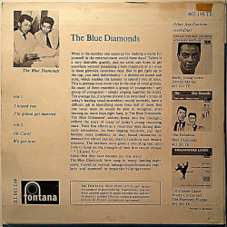 Blue Diamonds 1960 463 198 TE I Kissed You / I'm Gonna Get Married begagnad singelskiva