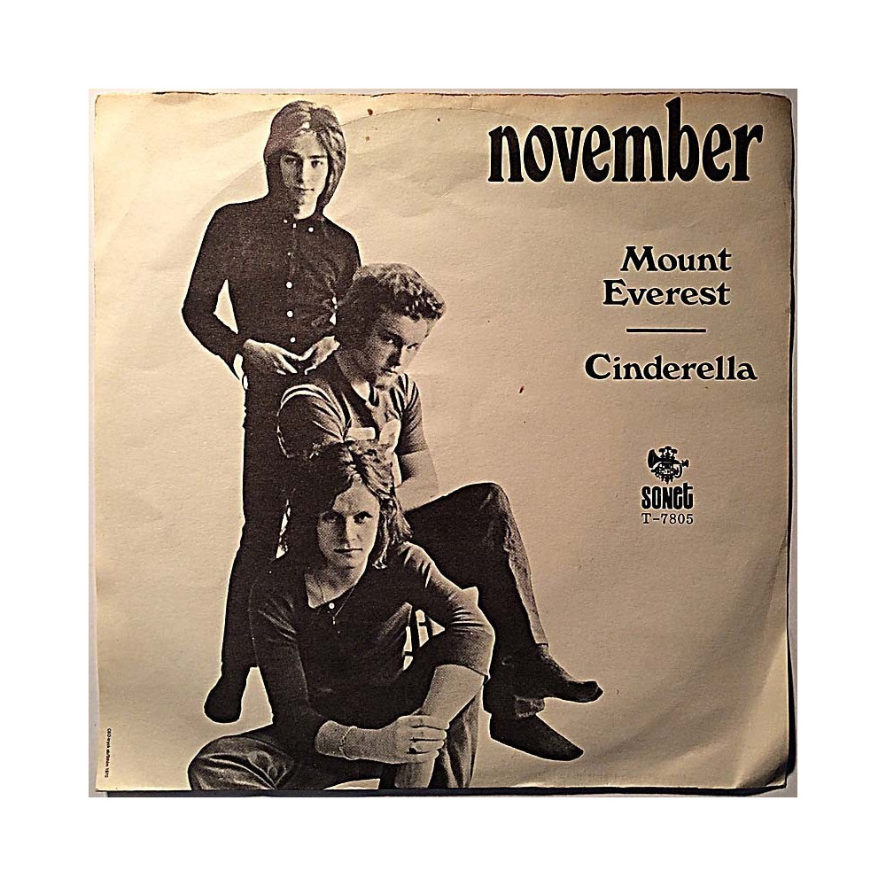 November 1970 T-7805 Mount Everest / Cinderella begagnad singelskiva