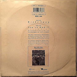 Wet Wet Wet 1989 876 538-7 Broke Away / You've Had It (Club Mix) second hand single