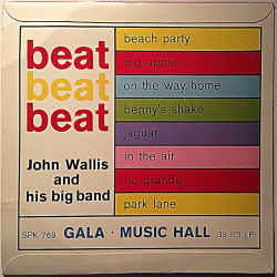 John Wallis And His Big Band  1967 SPK 769 Beat, Beat, Beat EP begagnad singelskiva