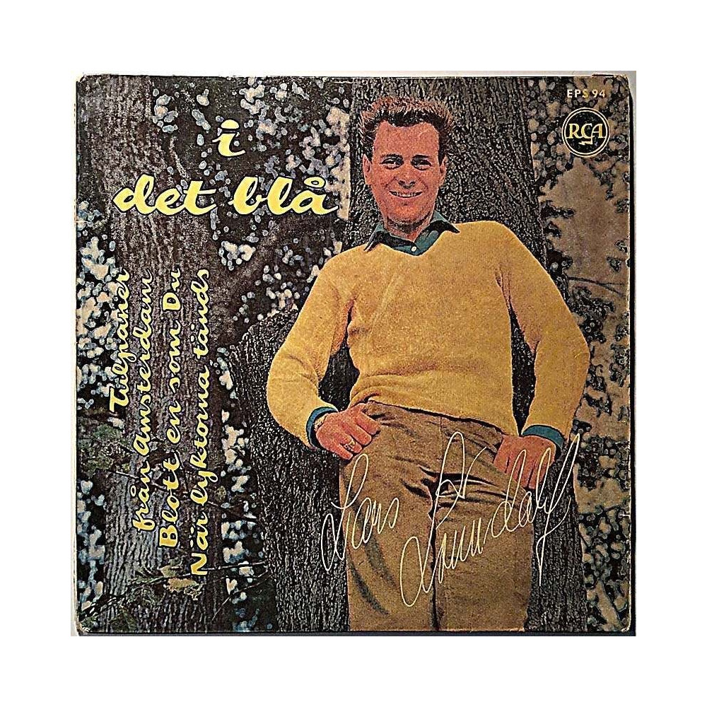 Lars Lönndahl med Gunnar Svenssons Orkester 1958 EPS 94 I Det Blå EP second hand single