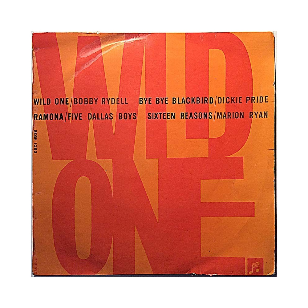Various Artists 1950’s SEGK 1063 Wild One EP begagnad singelskiva