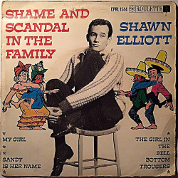 Elliott Shawn: Shame And Scandal In The Family EP  kansi VG- levy VG+ käytetty vinyylisingle PS
