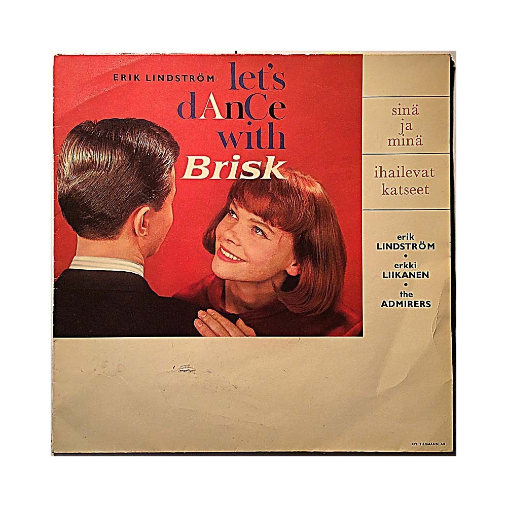 Lindström Erik, Erkki Liikanen, Admirers 1960’s SHOL 335 Let’s dance with Brisk flexi-disc second hand single