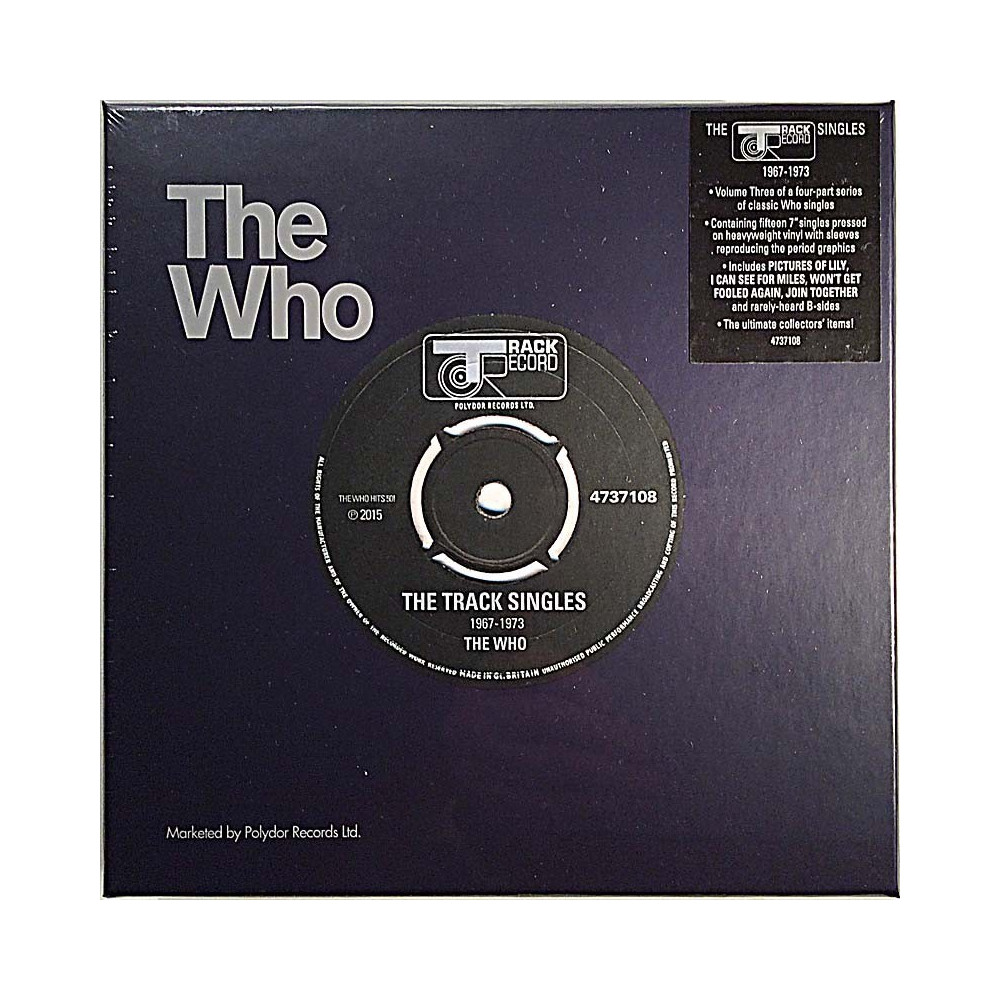 Who : The Track Singles 15x7-inch vinyl singles box - vinyylisingle PS