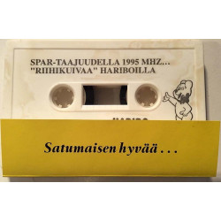 Haribo SPAR-taajuudella 1995 MHz 1990’s  Riihikuivaa Hariboilla! mainoskasetti c musikkassett 