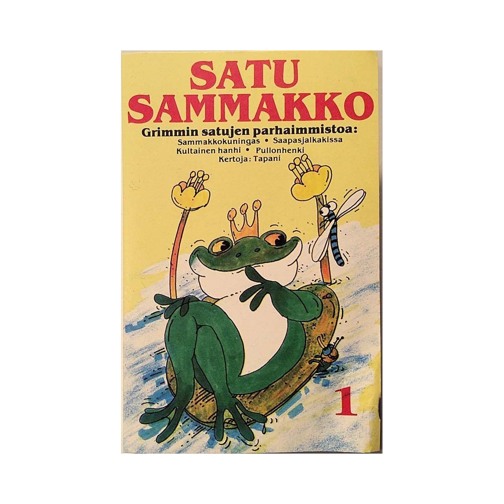 Kertoja: Tapani 1982 VTKS 1 Satu Sammakko c musikkassett 