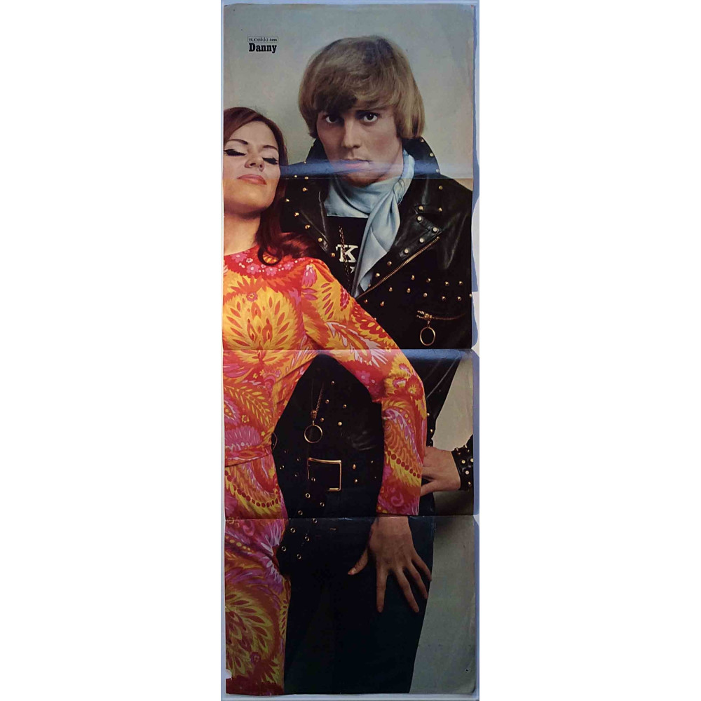 Danny, Used Poster, year 1970’s width 29cm  height 82 cm Suosikki juliste 29cm x 82cm