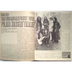 Pointti : Johnny Hallyday, Pirjo Laitila, Uriah Heep - used magazine music