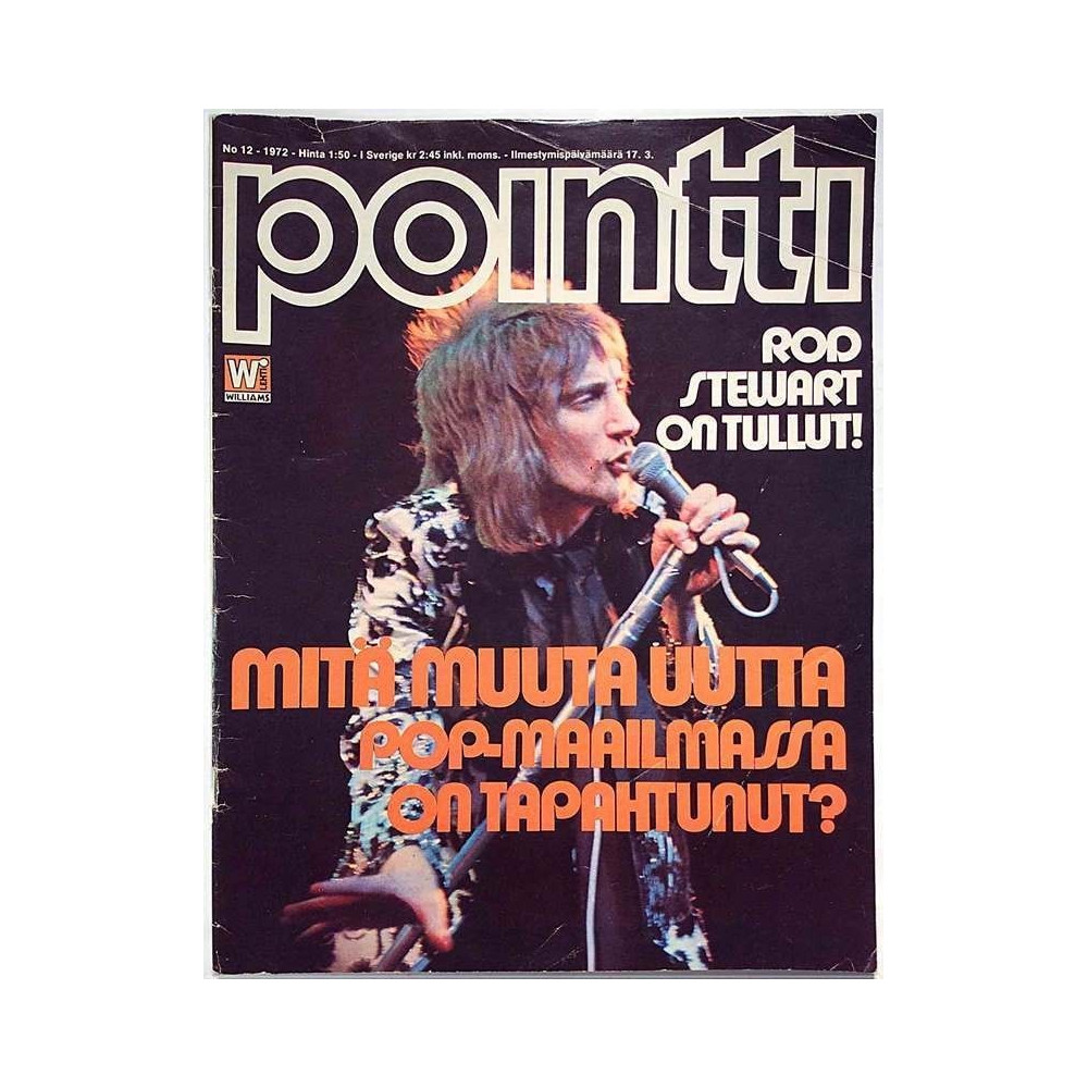 Pointti : Irina Milan, Led Zeppelin, Free, - used magazine music