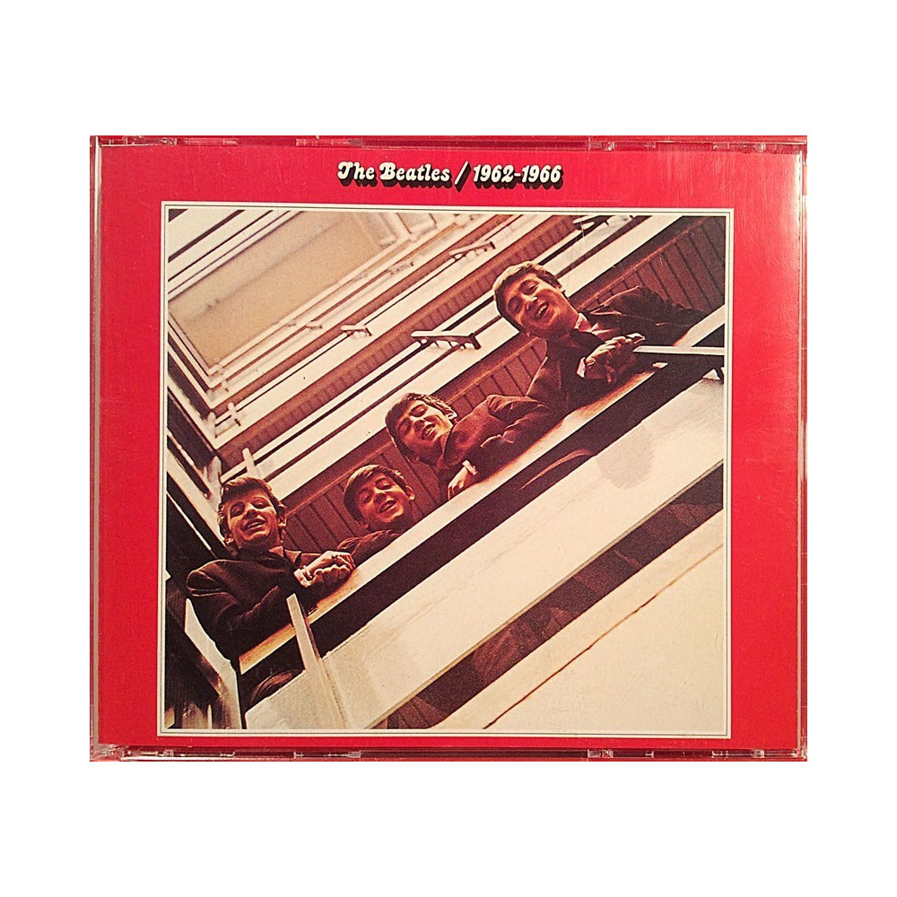 Beatles: Punainen Tupla  2cd  kansi EX levy EX Käytetty CD