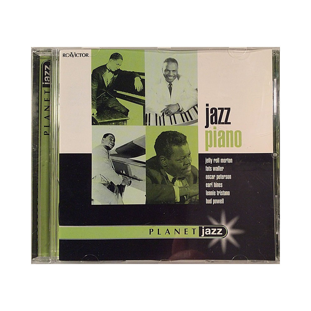 Various Artists: Jazz Piano Planet Jazz  kansi EX levy EX Käytetty CD