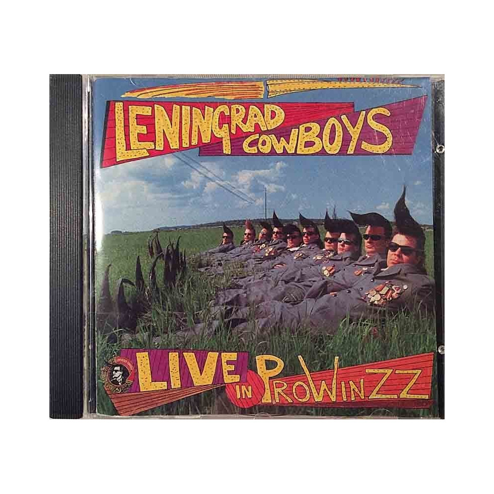 Leningrad Cowboys: Live In Prowinzz  kansi EX levy VG+ Käytetty CD