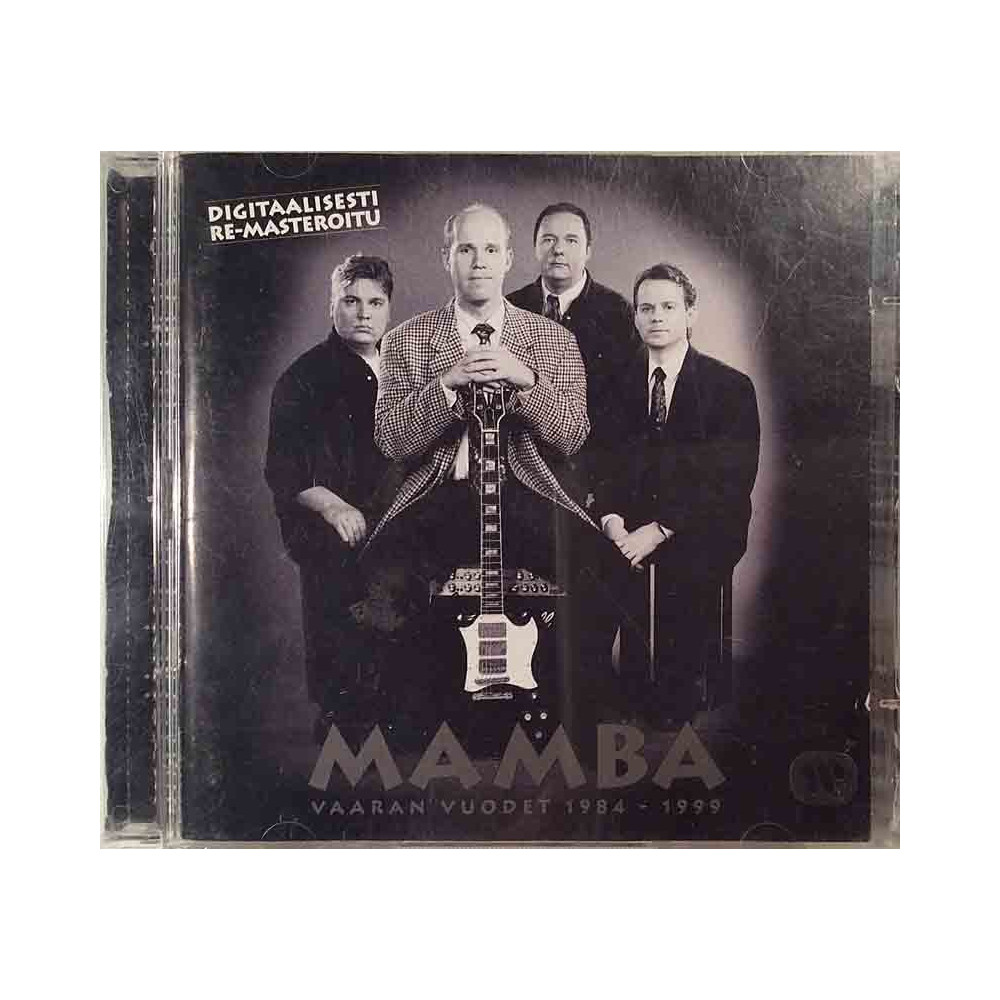 Mamba: Vaaran Vuodet 2cd  kansi VG levy EX- Käytetty CD