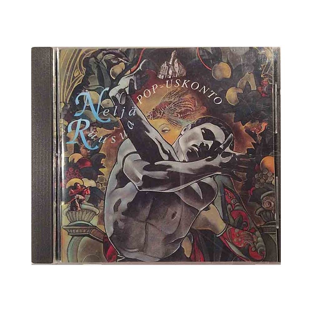 Neljä Ruusua: Pop-Uskonto  kansi EX levy EX Käytetty CD