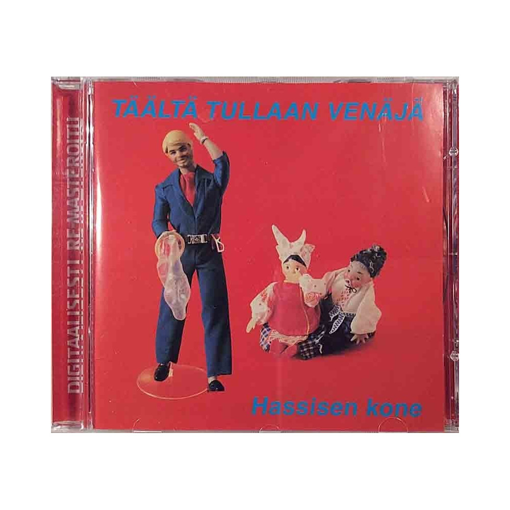Hassisen Kone: Täältä Tullaan Venäjä  kansi EX levy EX Käytetty CD