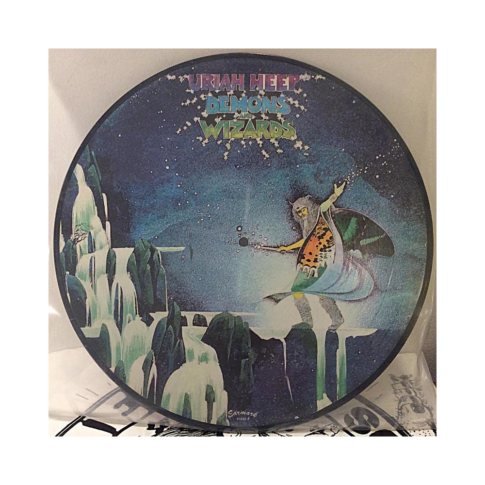Uriah Heep : Demons And Wizards  kuvalevy - Begagnat LP