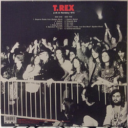 T.rex: Live At Wembley 1972  kansi EX levy EX Käytetty LP